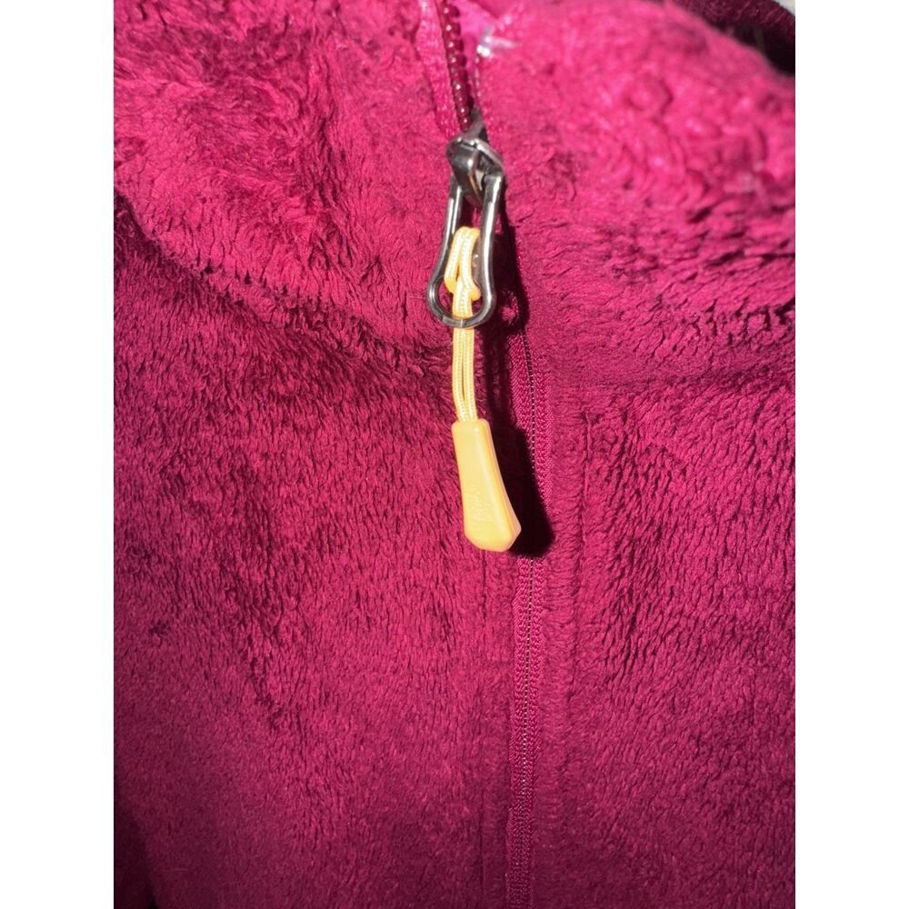 The North Face M Y2K Osito Fuzzy Fleece Jacket Full Zip Purple Womens hiking - Picture 6 of 6